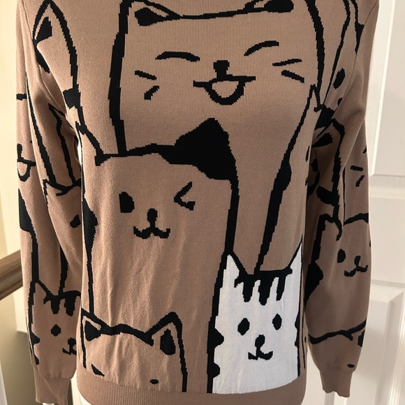 Lizette Collection Cat Sweater NWT! - Picture 7 of 7